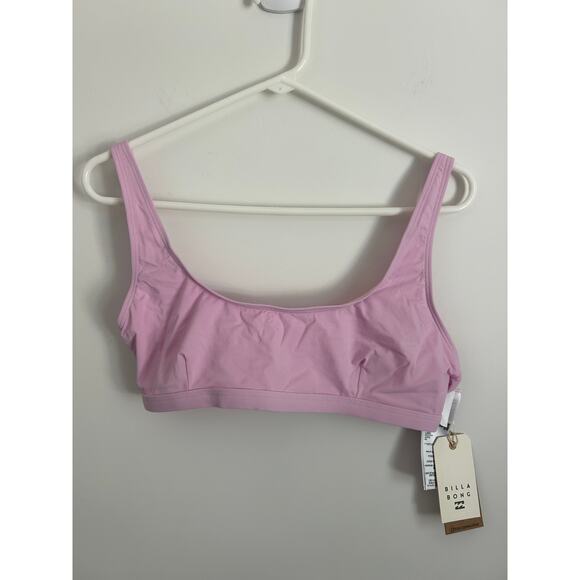 Billabong Sol Searcher Tank Bikini Top - Light Pink - Medium - NWT - Picture 2 of 9